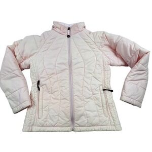 L.L.Bean Girls' M (10-12) Pink Primaloft Puffer Jacket Gorpcore‎ Active *READ